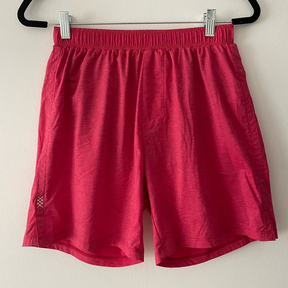 Rhone Mako shorts in red, size Small.